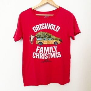 Vintage Griswold Family Christmas T-Shirt Size Medium